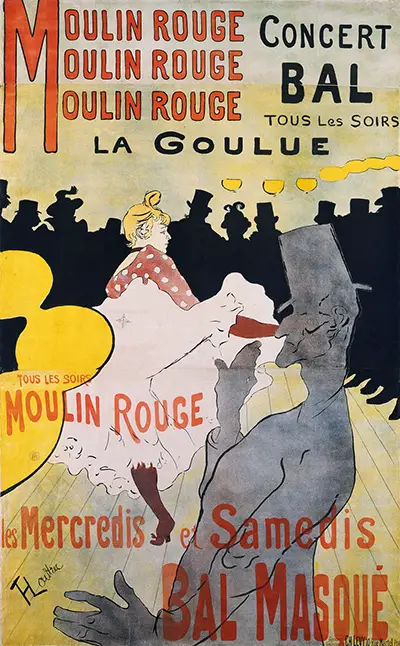 Moulin Rouge La Goulue Henri de Toulouse-Lautrec